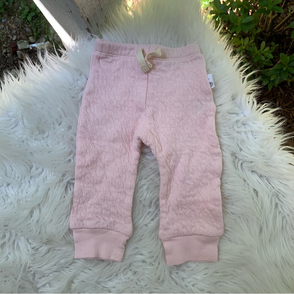 Burt’s Bees Light Pink Pants NB
